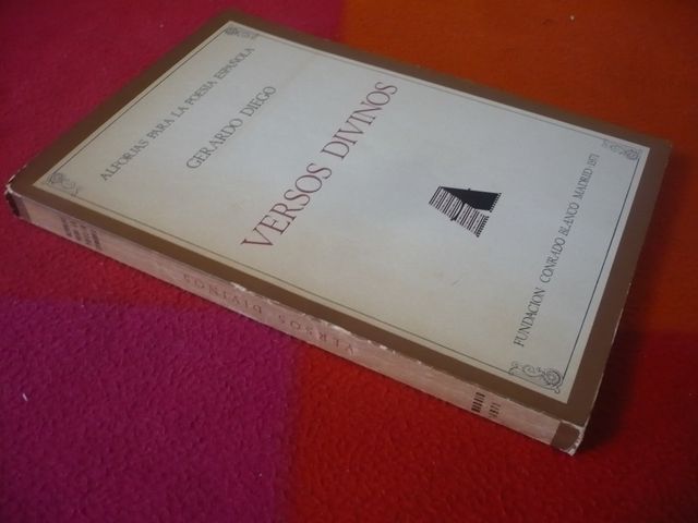VERSOS DIVINOS (GERARDO DIEGO) 1ª EDICION 1971