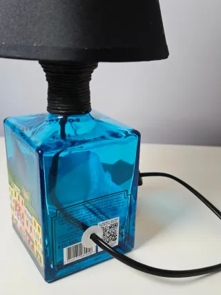 Lampada artigianale bottiglia Portofino