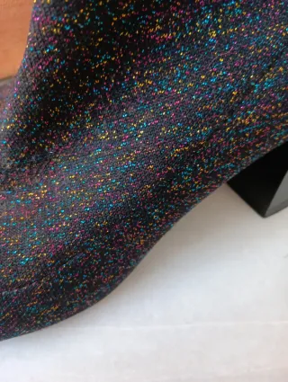 Botines elásticos multicolor T.38