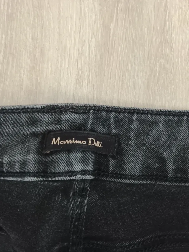 Vaqueros Massimo Dutti grises mujer