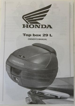 Baúl Moto Shad edicion Honda 29L Top Box