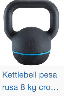Kettlebell pesa rusa 8 kg