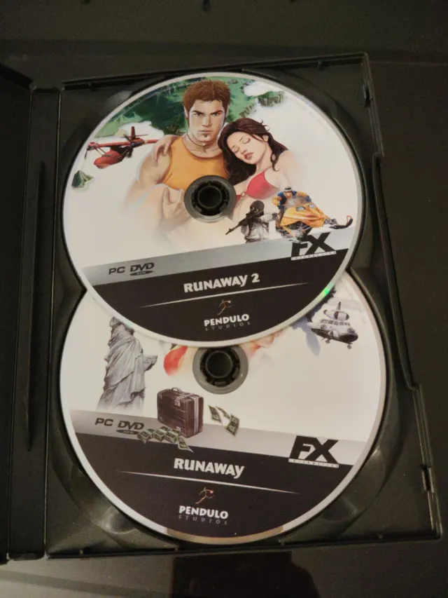 Runaway y Runaway 2 Juego PC FX Interactive