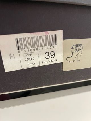 Botines Pura López Marrones Tacon