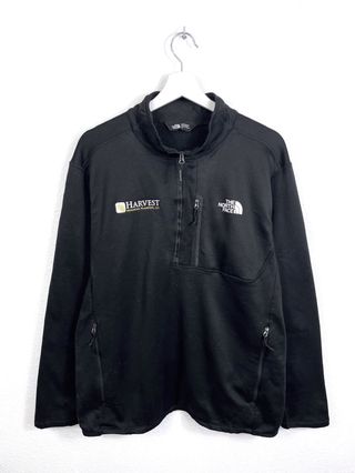 Sudadera Deporte The North Face Cremallera Negra