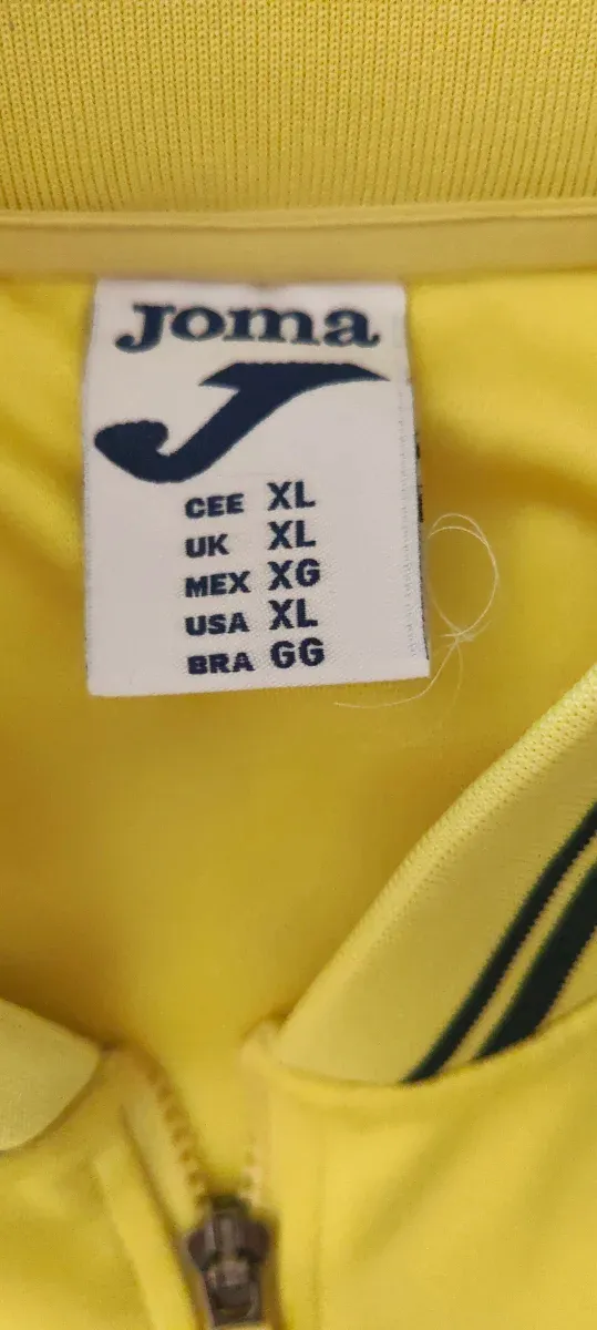 Chaqueta Villarreal CF Joma Amarilla