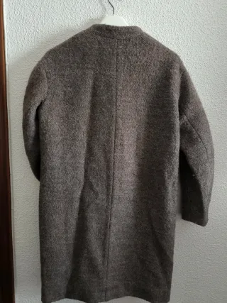 Abrigo Zara Marrón (color topo)