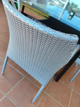 Mesa y 6 Sillas Jardín