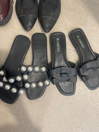 Botas bailarinas sandalias