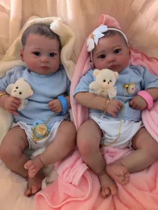 Reborn Bebé Gemela