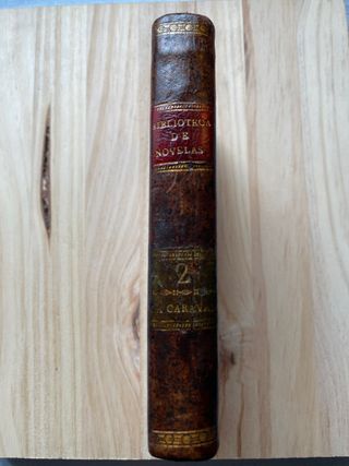 Libro antiguo La Caravanera 1816