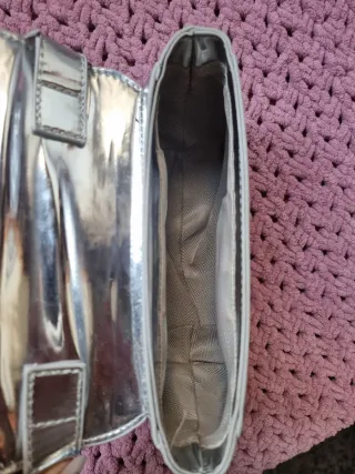 Bolso Diesel plateado