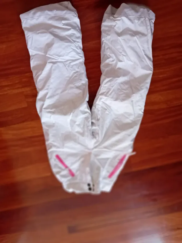 Pantalones de nieve blancos talla 10