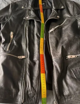 Cazadora Perfecto de piel Zara