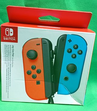 Nintendo Switch Joy-Con Par Rojo/Azul Neón + Funda