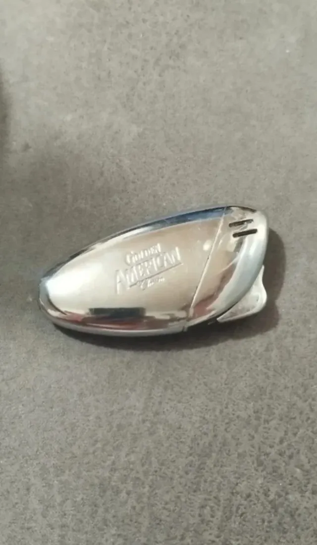 Accendino Metallico Golden American Classic Vintage