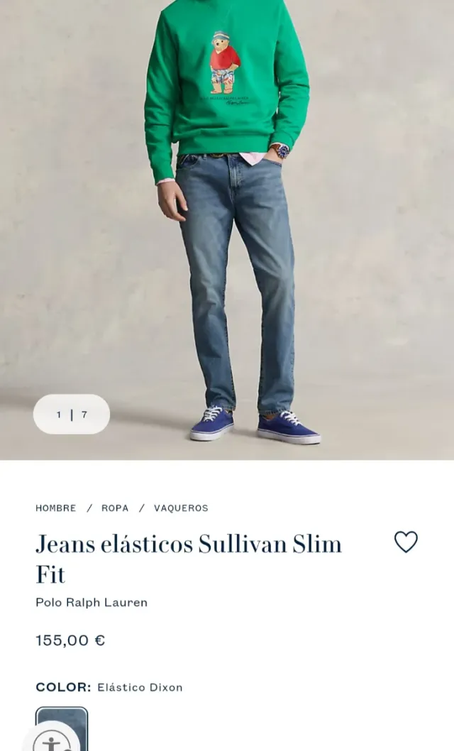 Pantalón Polo Ralph Lauren Sullivan Slim
