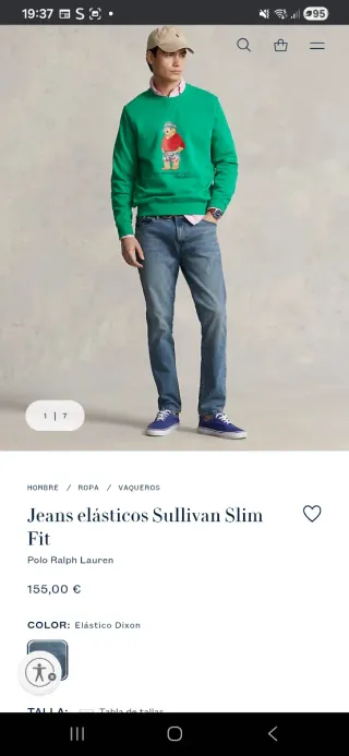 Pantalón Polo Ralph Lauren Sullivan Slim