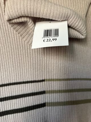 Jersey cuello alto STUPENDA talla S