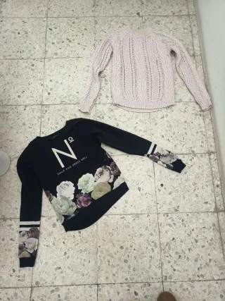 2 jerseys Zara mujer talla S