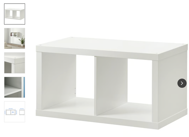 Estantería KALLAX IKEA 77x41 cm