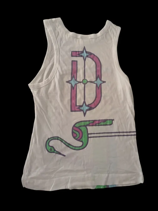 Camiseta sin mangas Diesel vintage años 2000
