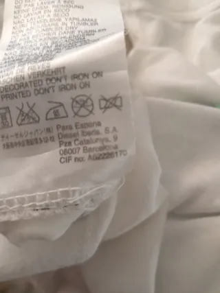 Camiseta sin mangas Diesel vintage años 2000