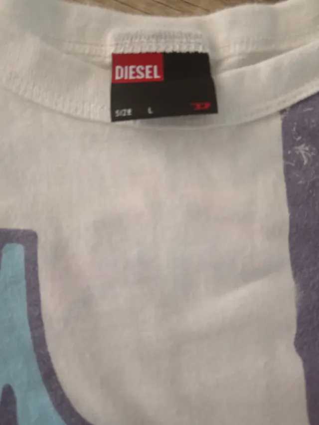 Camiseta sin mangas Diesel vintage años 2000