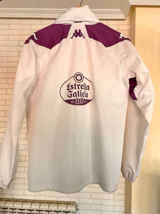 Chubasquero Oficial Real Valladolid Kappa Talla S