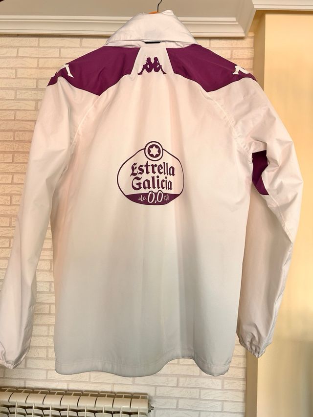Chubasquero Oficial Real Valladolid Kappa Talla S