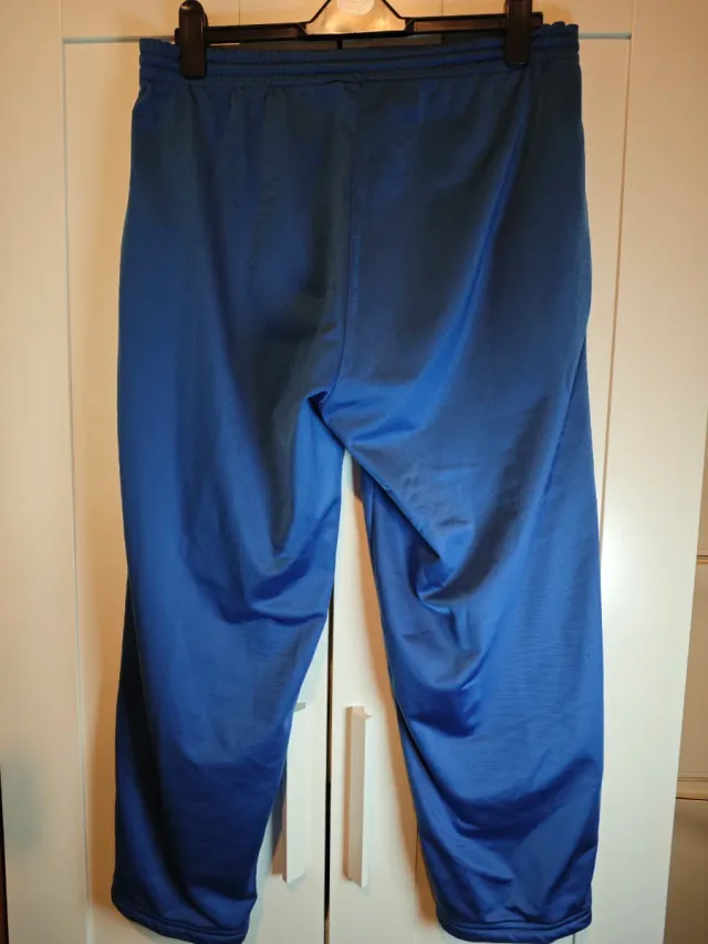 Tuta Diadora anni '90 completa blu e bianca