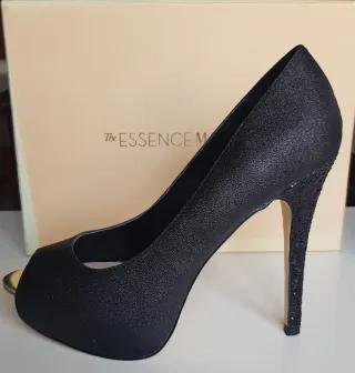 Zapatos de tacón alto tipo peep-toe