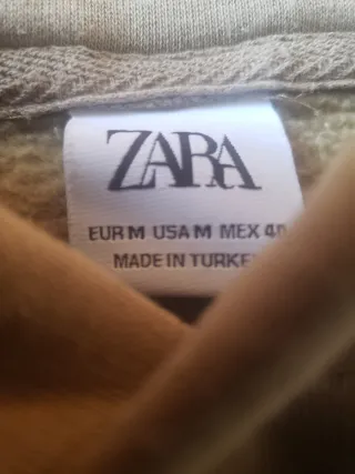 Sudadera Zara Beige