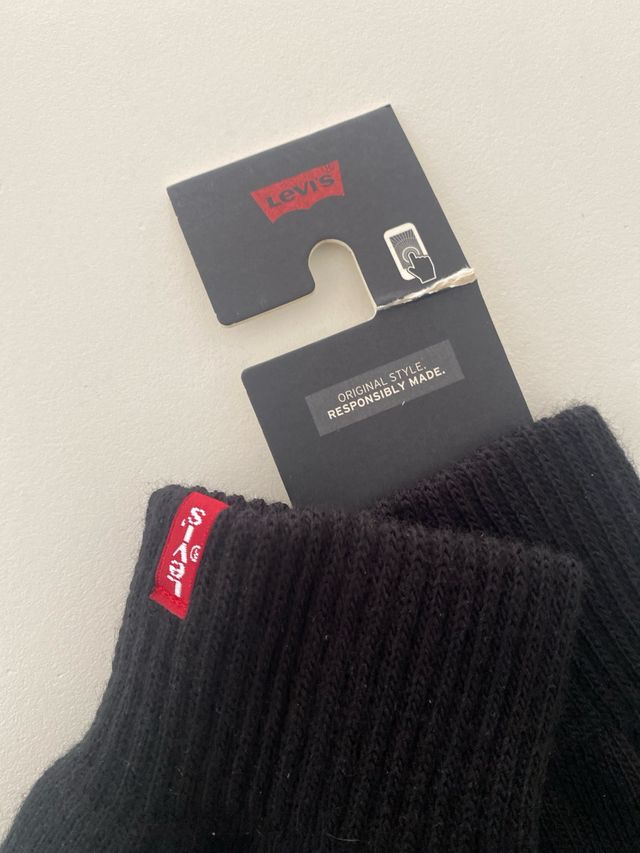 Guanti Levi's Taglia L Neri