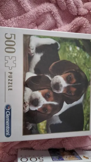 Pack 2 Puzzles Clementoni 500 Piezas Animales