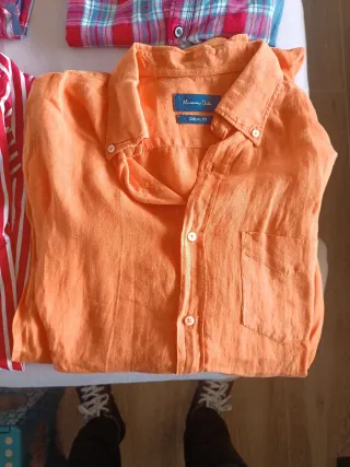 Lote 15 Camisas Varias Marcas Talla M y L