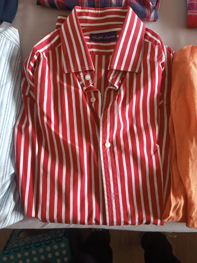 Lote 15 Camisas Varias Marcas Talla M y L