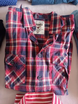 Lote 15 Camisas Varias Marcas Talla M y L