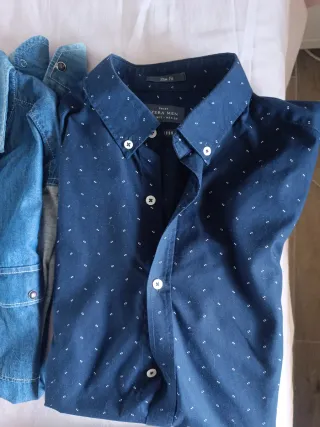 Lote 15 Camisas Varias Marcas Talla M y L