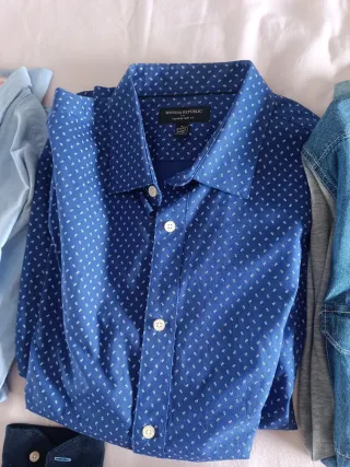 Lote 15 Camisas Varias Marcas Talla M y L