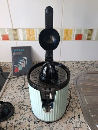 Cecotec Exprimidor Xqueeze RetroJuice 600 Verde