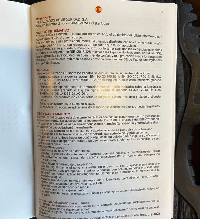 Botas Tácticas FAL Nervion GTX Gore-Tex Talla 42