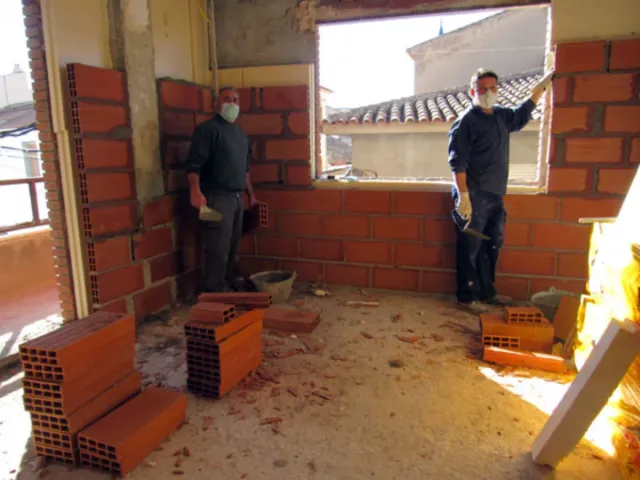 Paleta profesional albañil