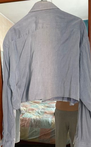 Camicia Valentino Donna/ azzurro e grigia