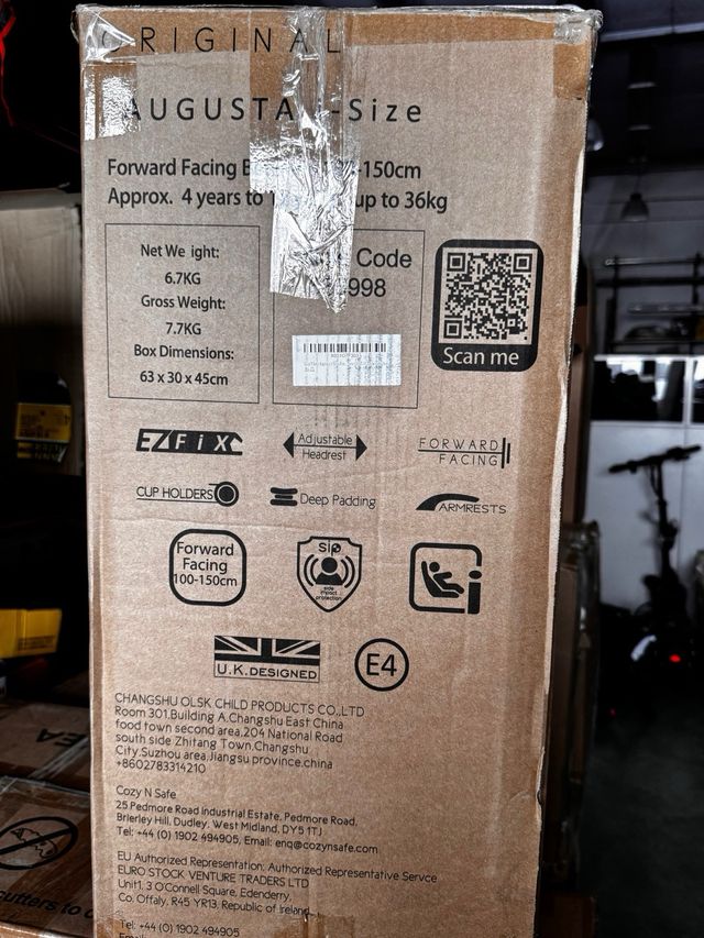 Silla Coche Cozy n Safe I-Size Negra - miniatura 6