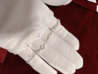 Plata con perlas