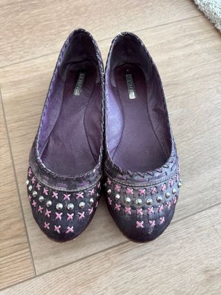 Bailarinas La Strada con tachuelas