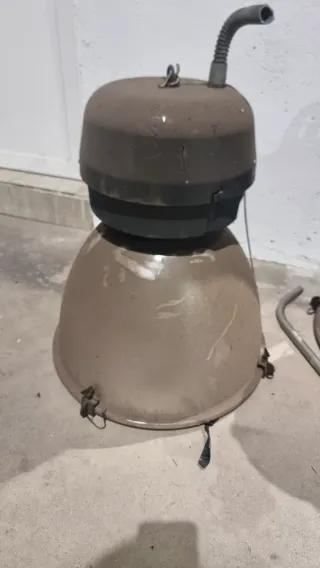 Campana de luz industrial