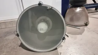 Campana de luz industrial