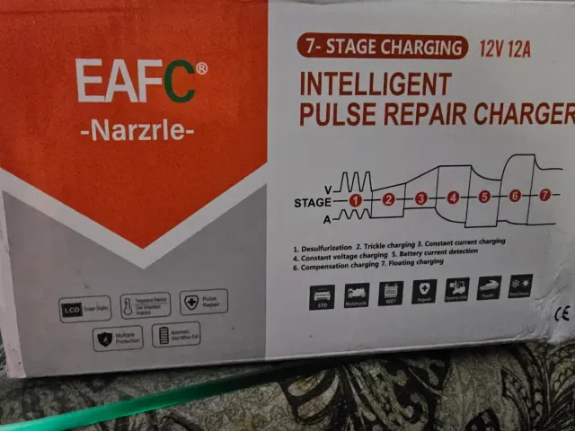 Cargador Baterías EAFC 12V 12A